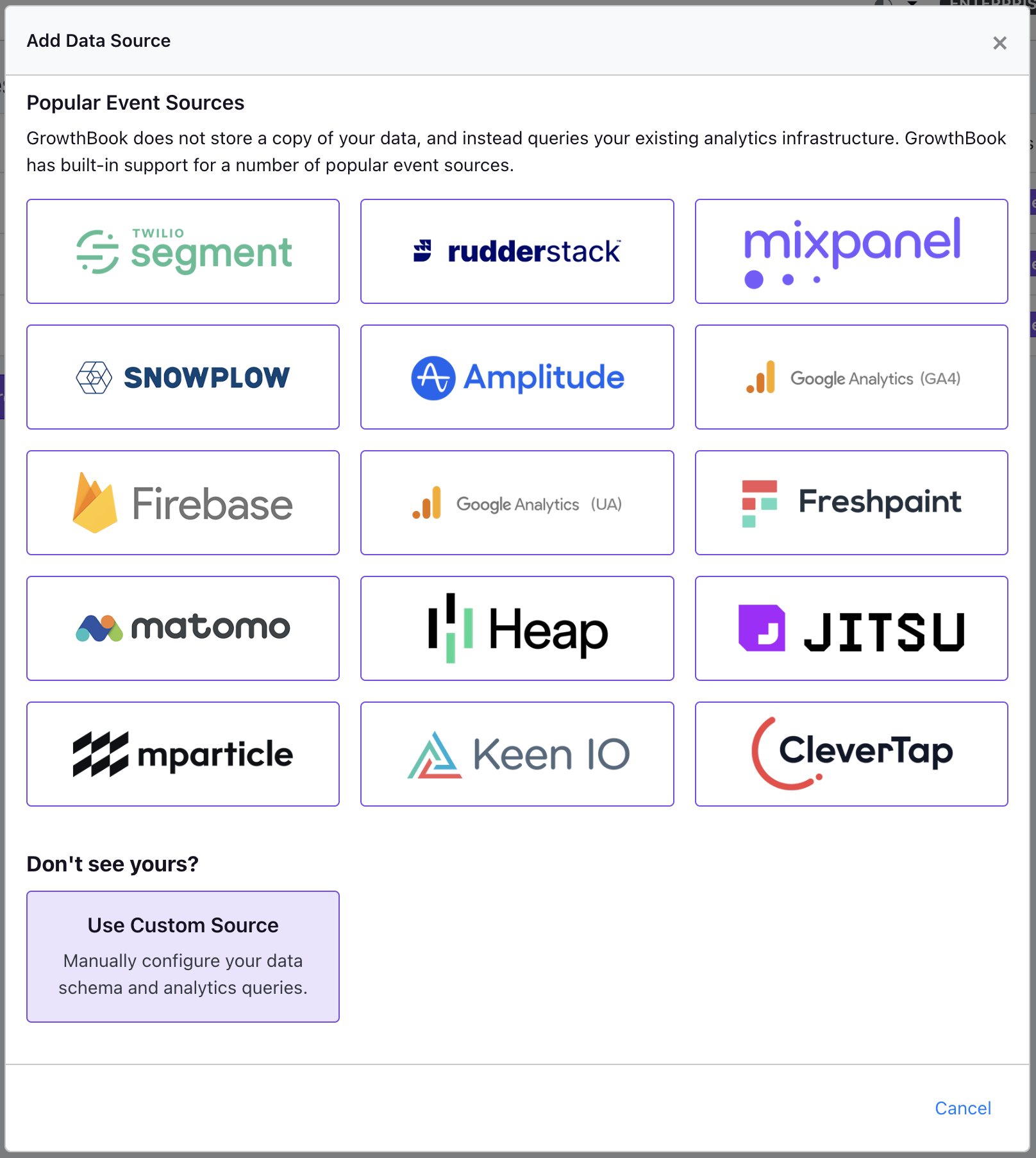 Add BigQuery to GrowthBook