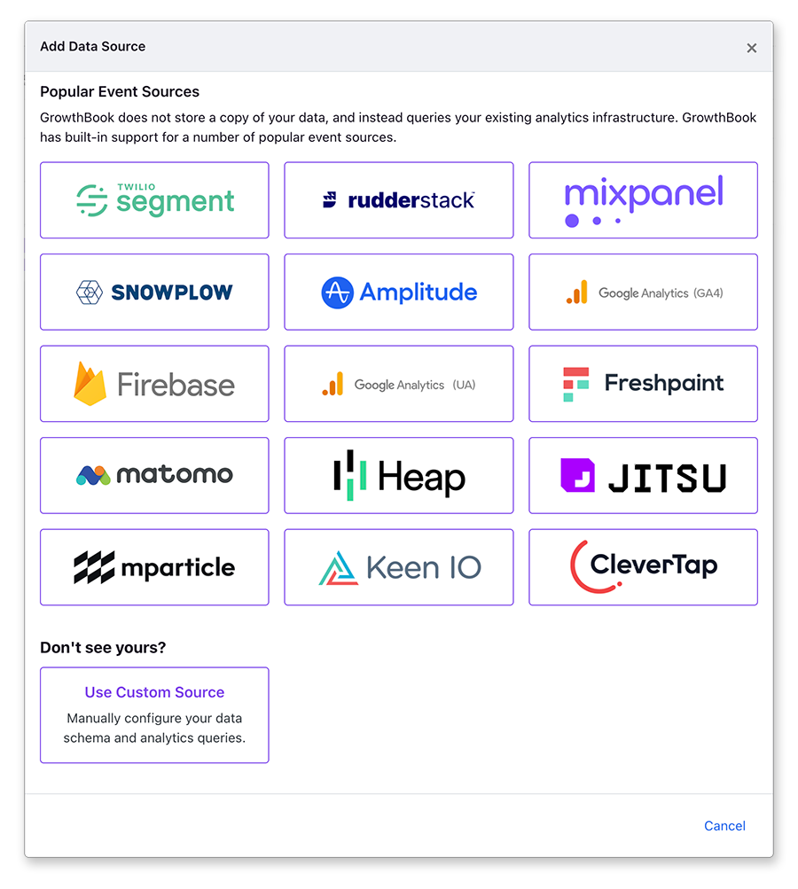 Choose Rudderstack data schema